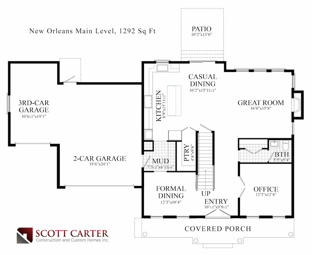 Carter Homes Floor Plan